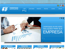 Tablet Screenshot of powertrans.com.br